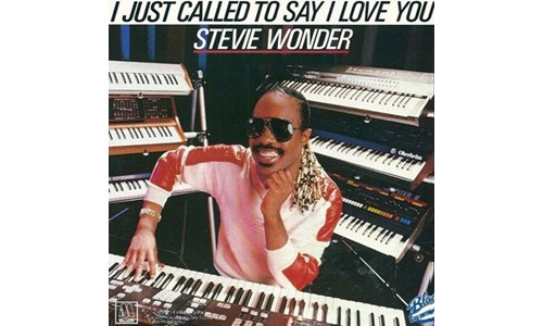 I JUST CALLED TO SAY I LOVE YOU  (STEVIE WONDER)